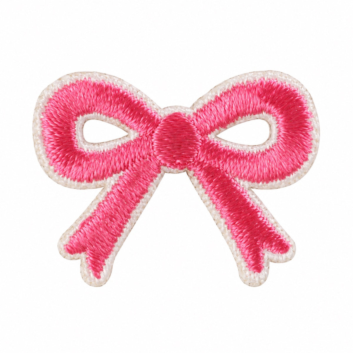 Mini Schleifen Aufnäher Patch selbstklebend Sticker Handyhülle Tasche Kleidung DIY