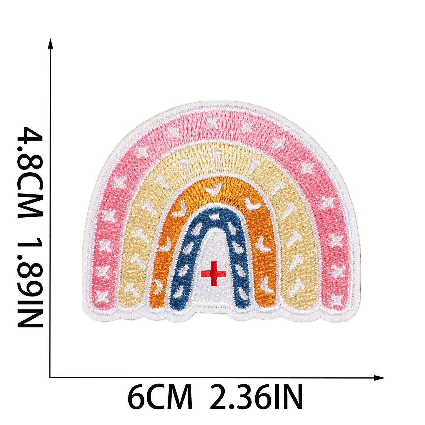 Nursing Aufnäher zum Aufbügeln | Medizin Patch Bügelbild | Pflege Krankenhaus