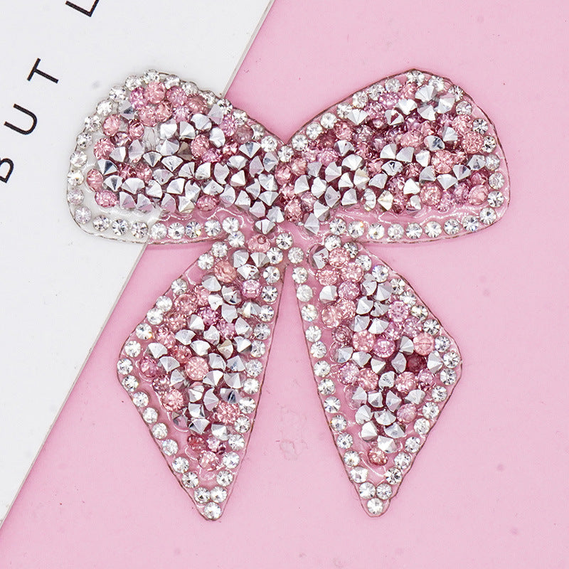 Schleife-Aufnäher-Aufbügeln für DIY Kleidung Schuhe Taschen Handyhülle