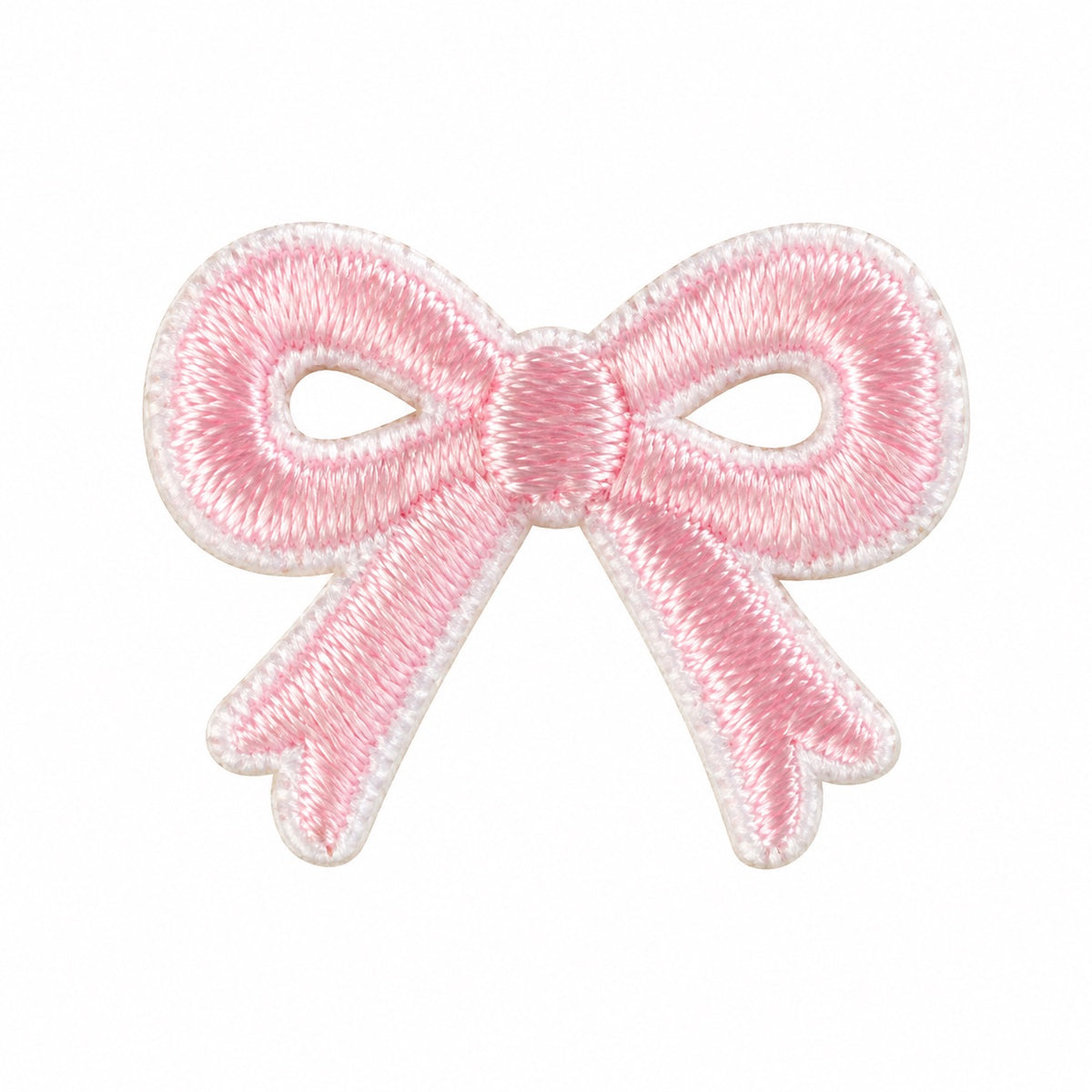 Mini Schleifen Aufnäher Patch selbstklebend Sticker Handyhülle Tasche Kleidung DIY