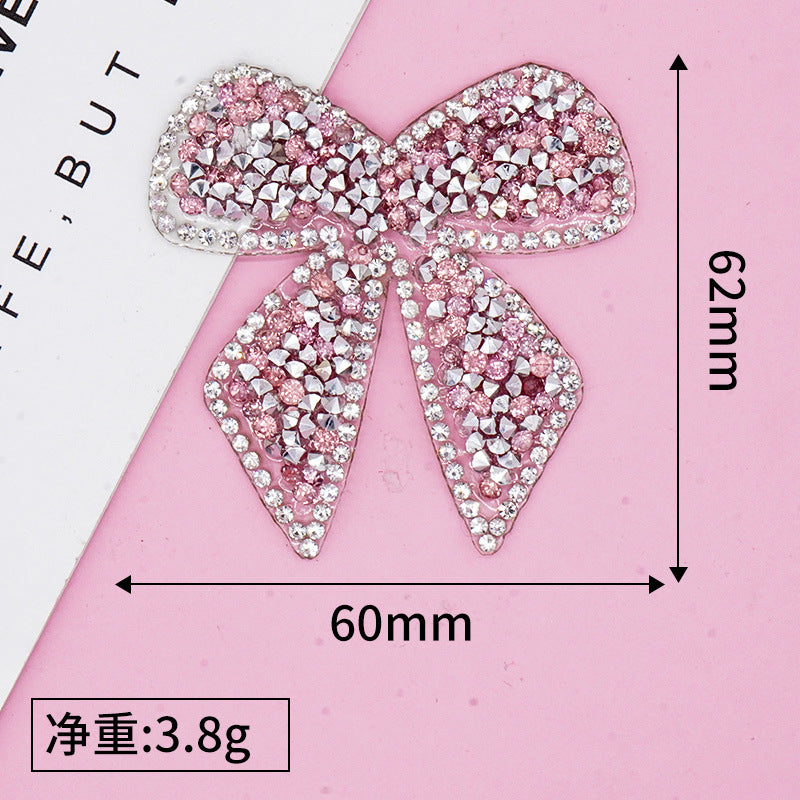 Schleife-Aufnäher-Aufbügeln für DIY Kleidung Schuhe Taschen Handyhülle