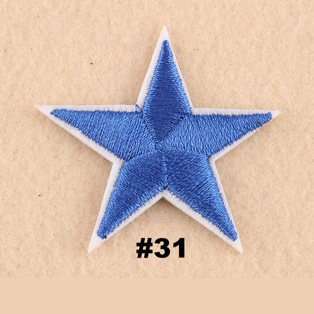 Stern Patch klein 4 cm zum Aufbügeln – 30+ Farben – Fashion & Reparatur