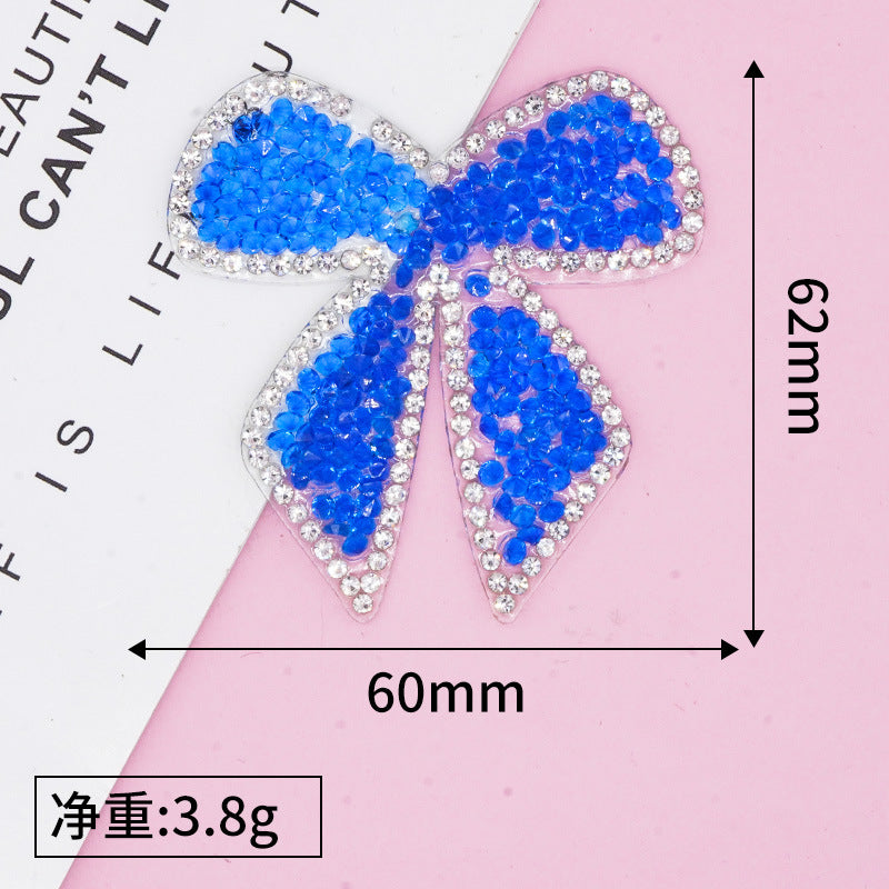 Schleife-Aufnäher-Aufbügeln für DIY Kleidung Schuhe Taschen Handyhülle