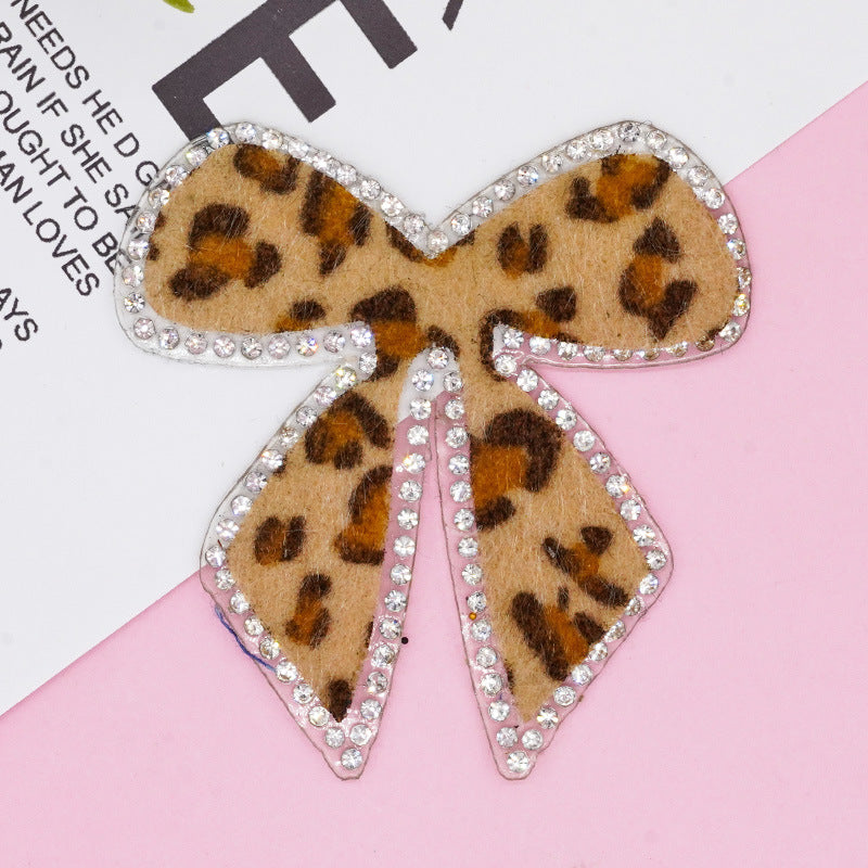 Schleife-Aufnäher-Aufbügeln für DIY Kleidung Schuhe Taschen Handyhülle