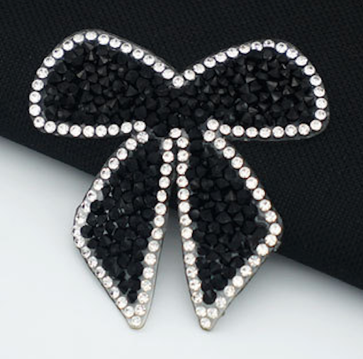 Schleife-Aufnäher-Aufbügeln für DIY Kleidung Schuhe Taschen Handyhülle