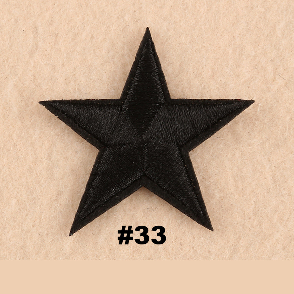 Stern Patch klein 4 cm zum Aufbügeln – 30+ Farben – Fashion & Reparatur