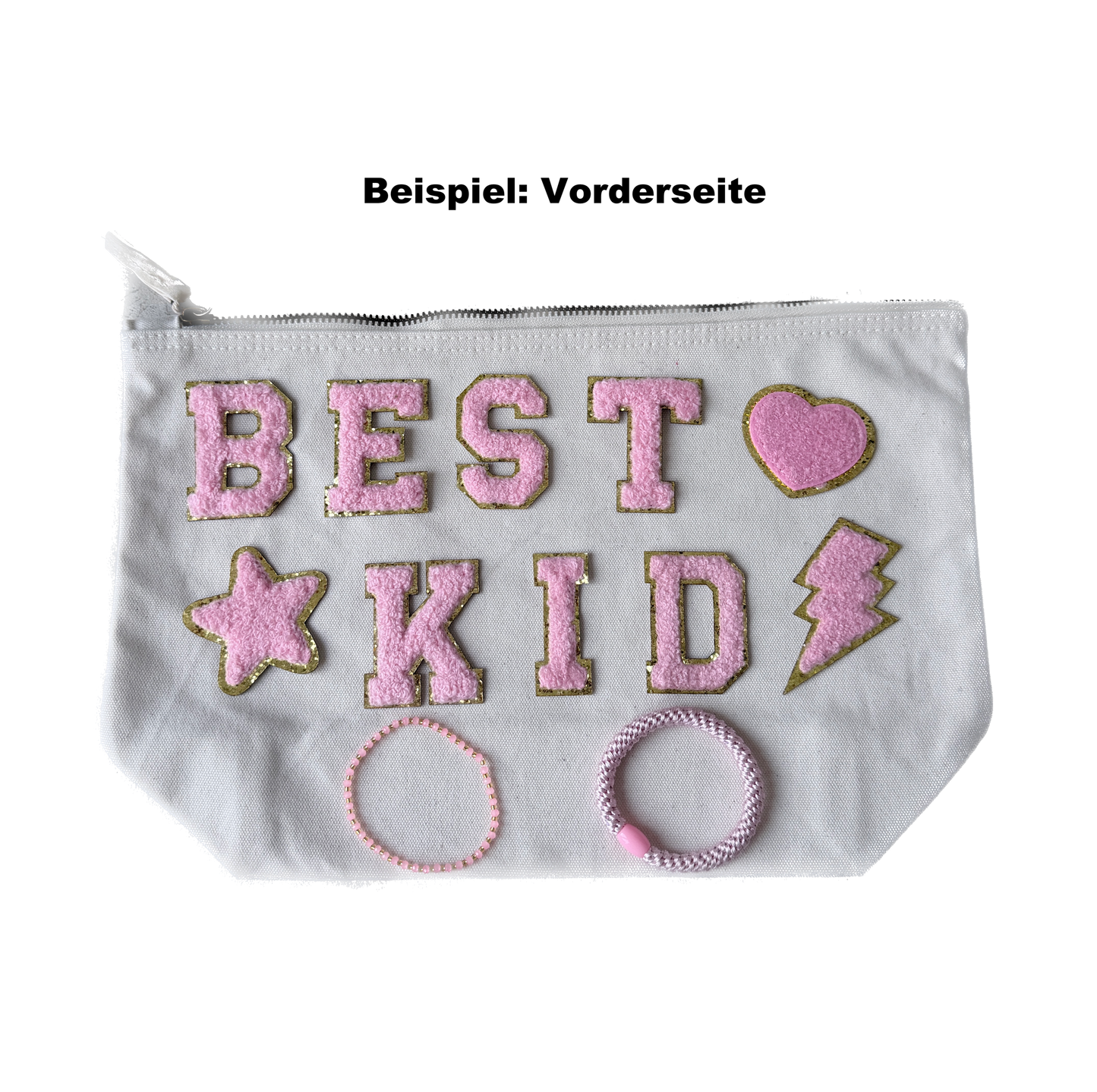 DIY Adventskalender 24 Tage – BEST KID EVER Set mit Patches & Tasche für Kinder