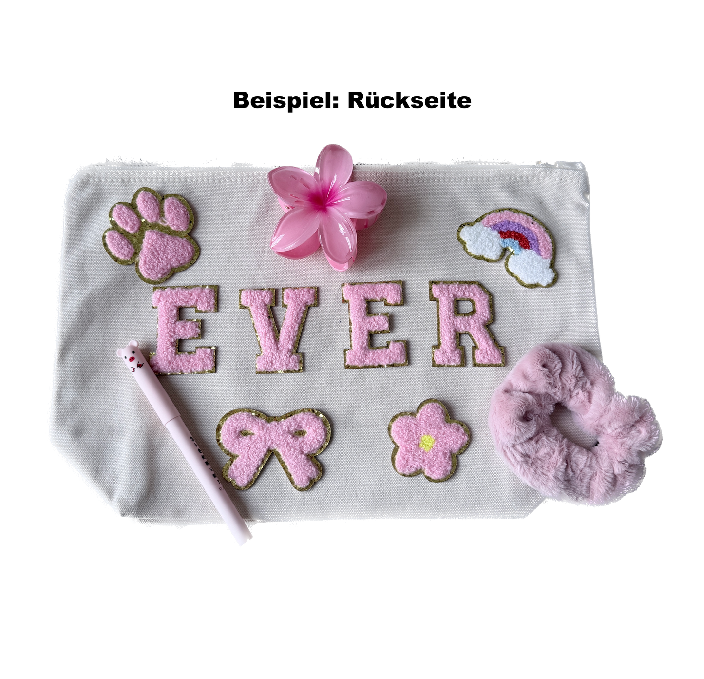 DIY Adventskalender 24 Tage – BEST KID EVER Set mit Patches & Tasche für Kinder