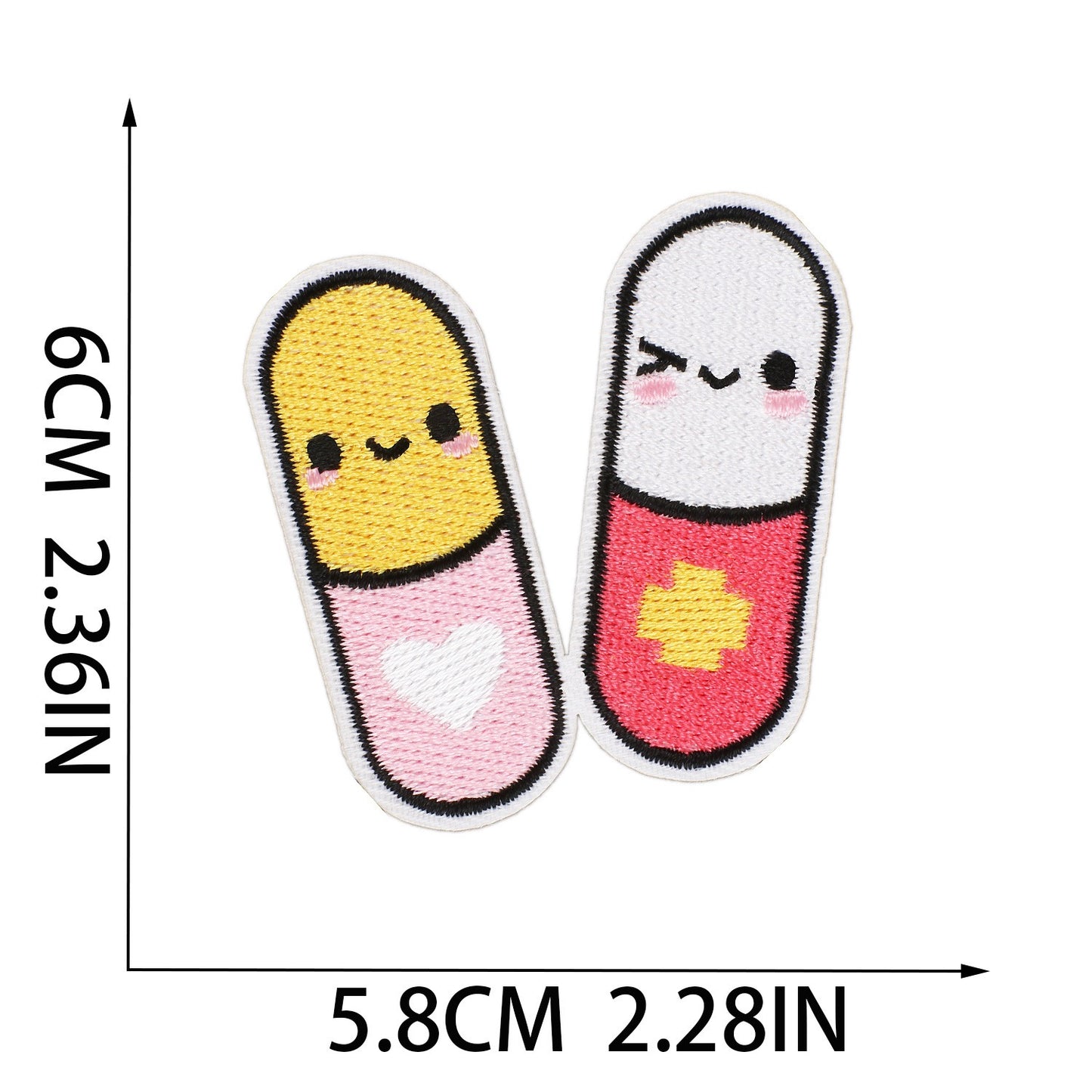 Nursing Aufnäher zum Aufbügeln | Medizin Patch Bügelbild | Pflege Krankenhaus