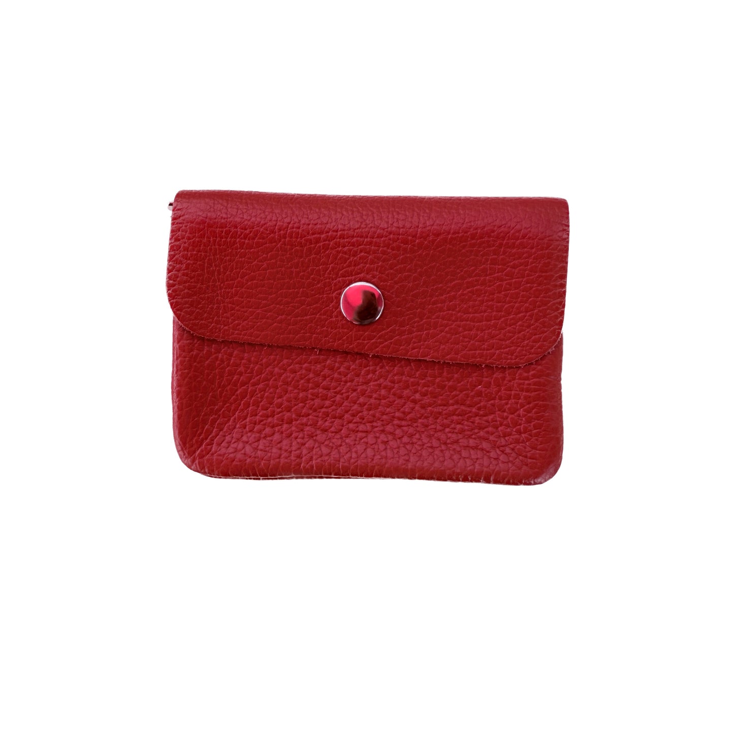Damen Mini Geldbörse Echtleder Made in Italy 30+ Farben Münzfach Portemonnaie