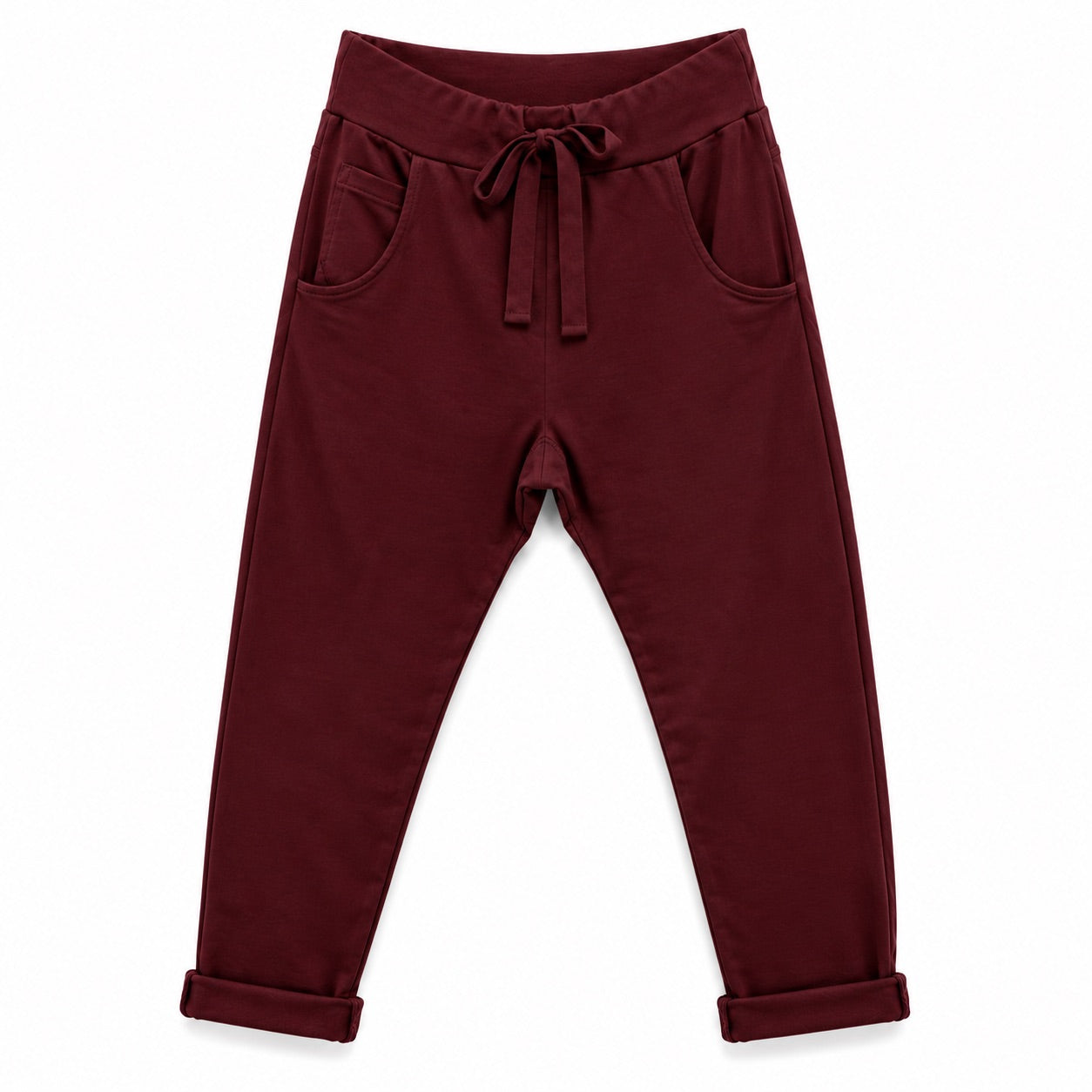 Wendy Trendy Damen Jogpants Jogger Baggy Hose Baumwolle Made in Italy S-XXL