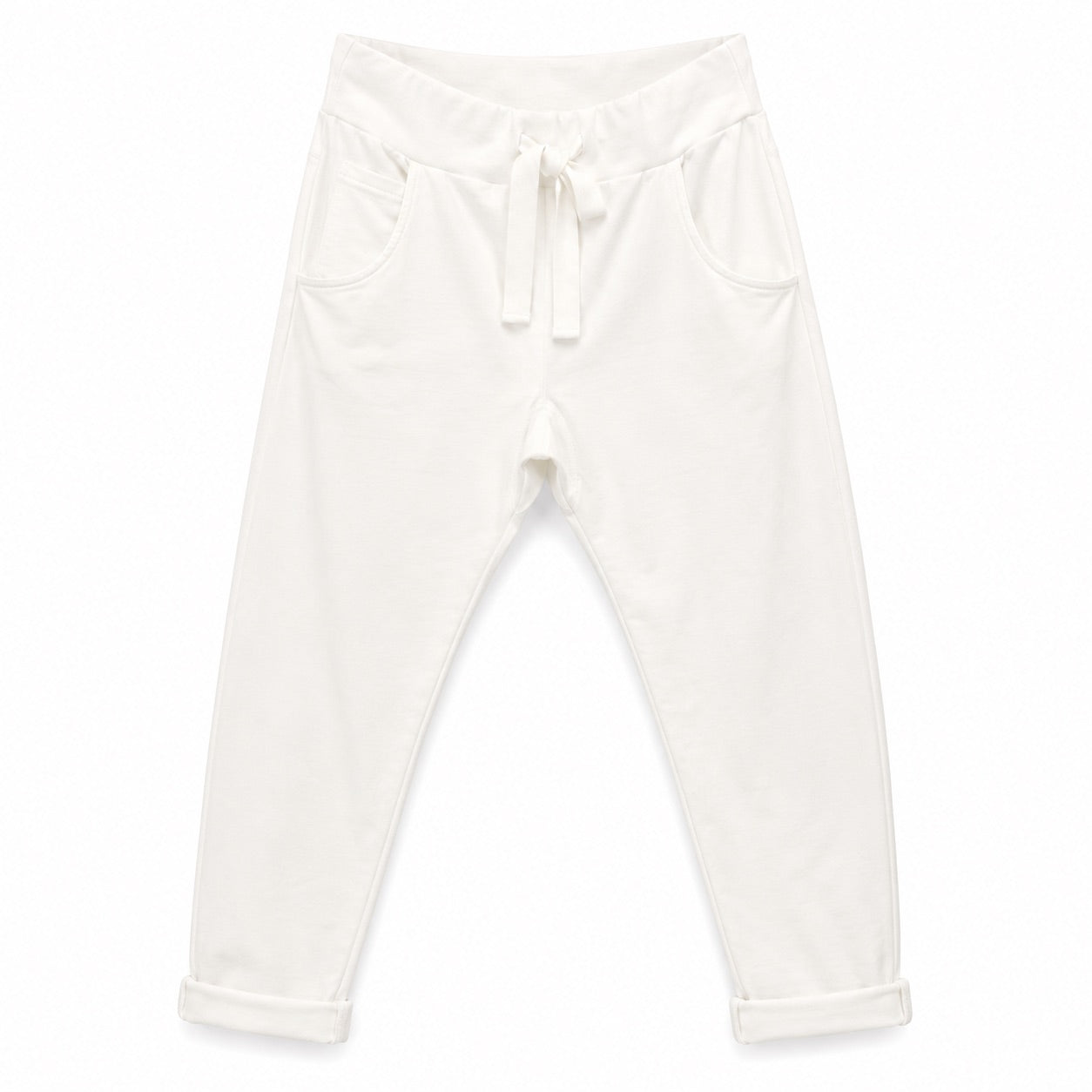 Wendy Trendy Damen Jogpants Jogger Baggy Hose Baumwolle Made in Italy S-XXL