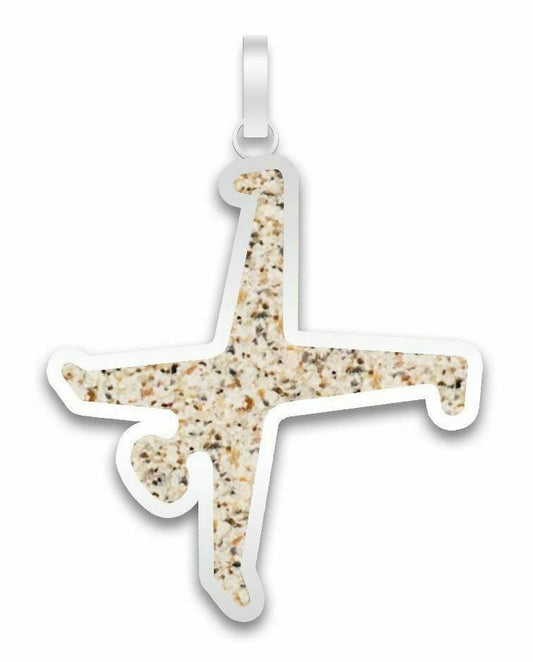 DUR Schmuck 925er Sterlingsilber Anhänger "Düsseldorf Radschläger" Exklusiv P3919