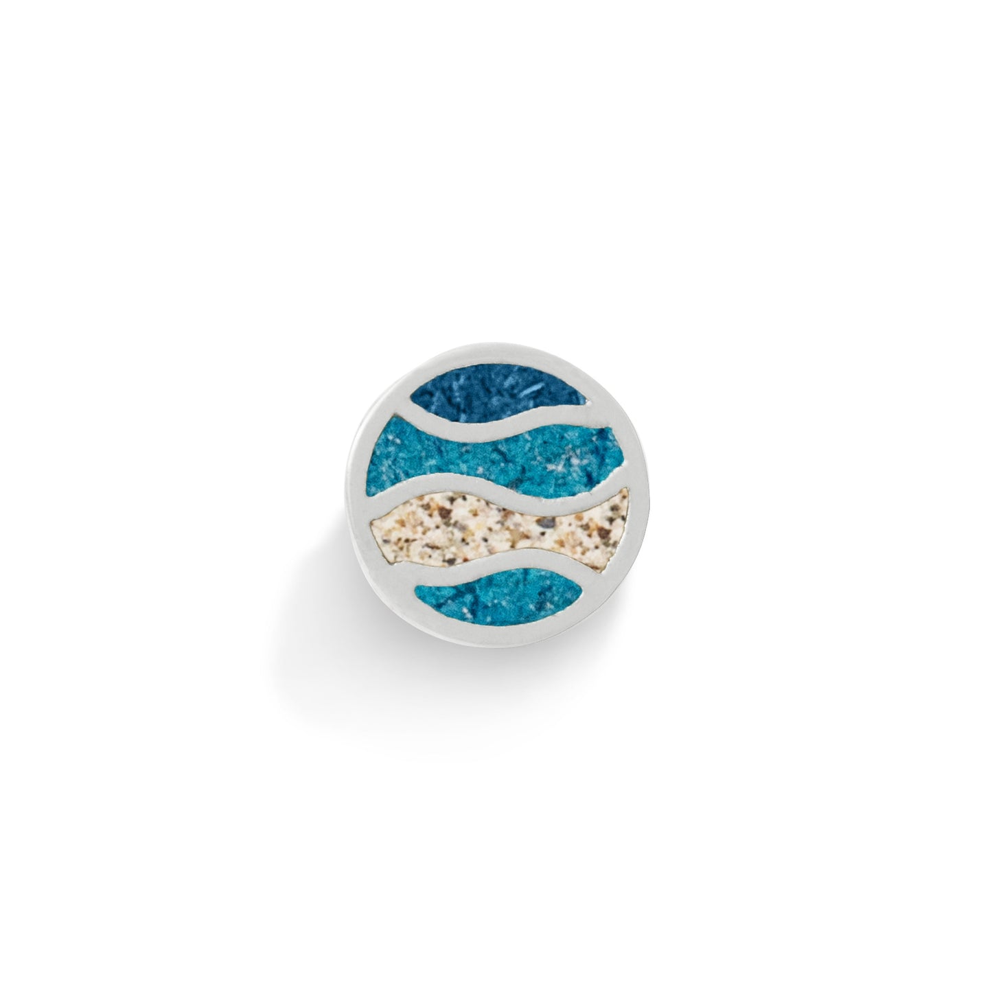 DUR 925 Silber Schmuck Element "Strandsand" F166 Anhänger mit Sand