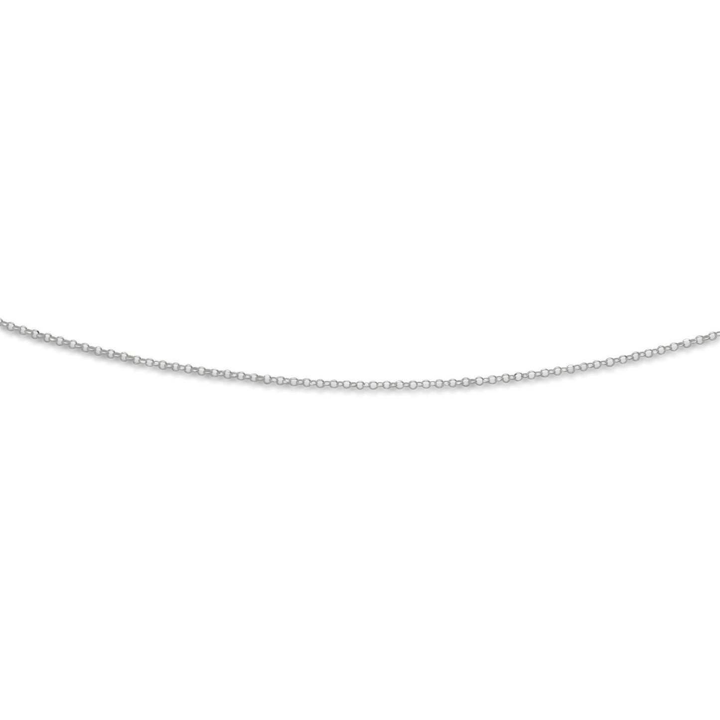 DUR 925 Silber Schmuck Erbskette rhodiniert K2527