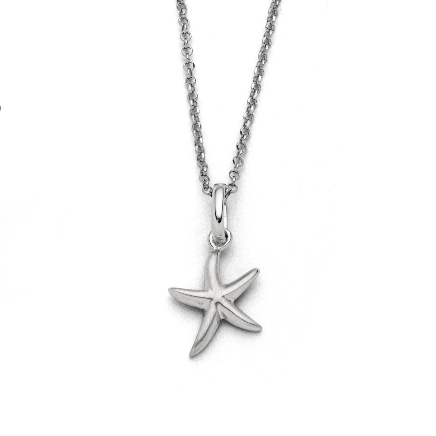 DUR 925 Silber Schmuck Anhänger "Seestern" F159