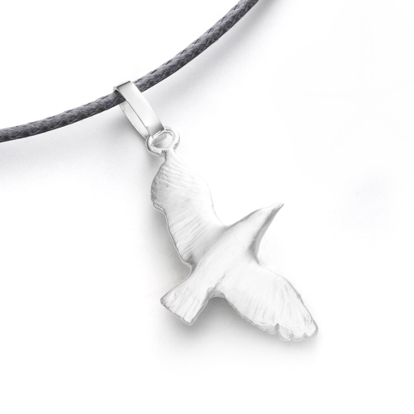 DUR Silber Schmuck Anhänger "Möwe" 925er Sterlingsilber P2672