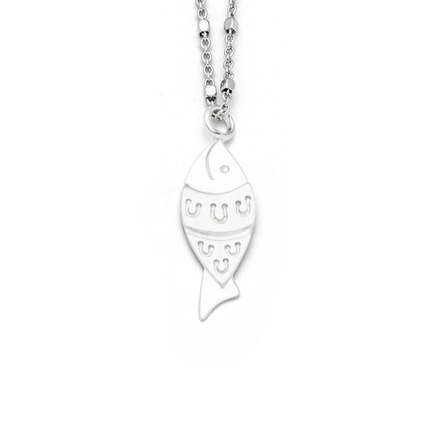 DUR 925 Silber Schmuck Anhänger "Fisch" P3758
