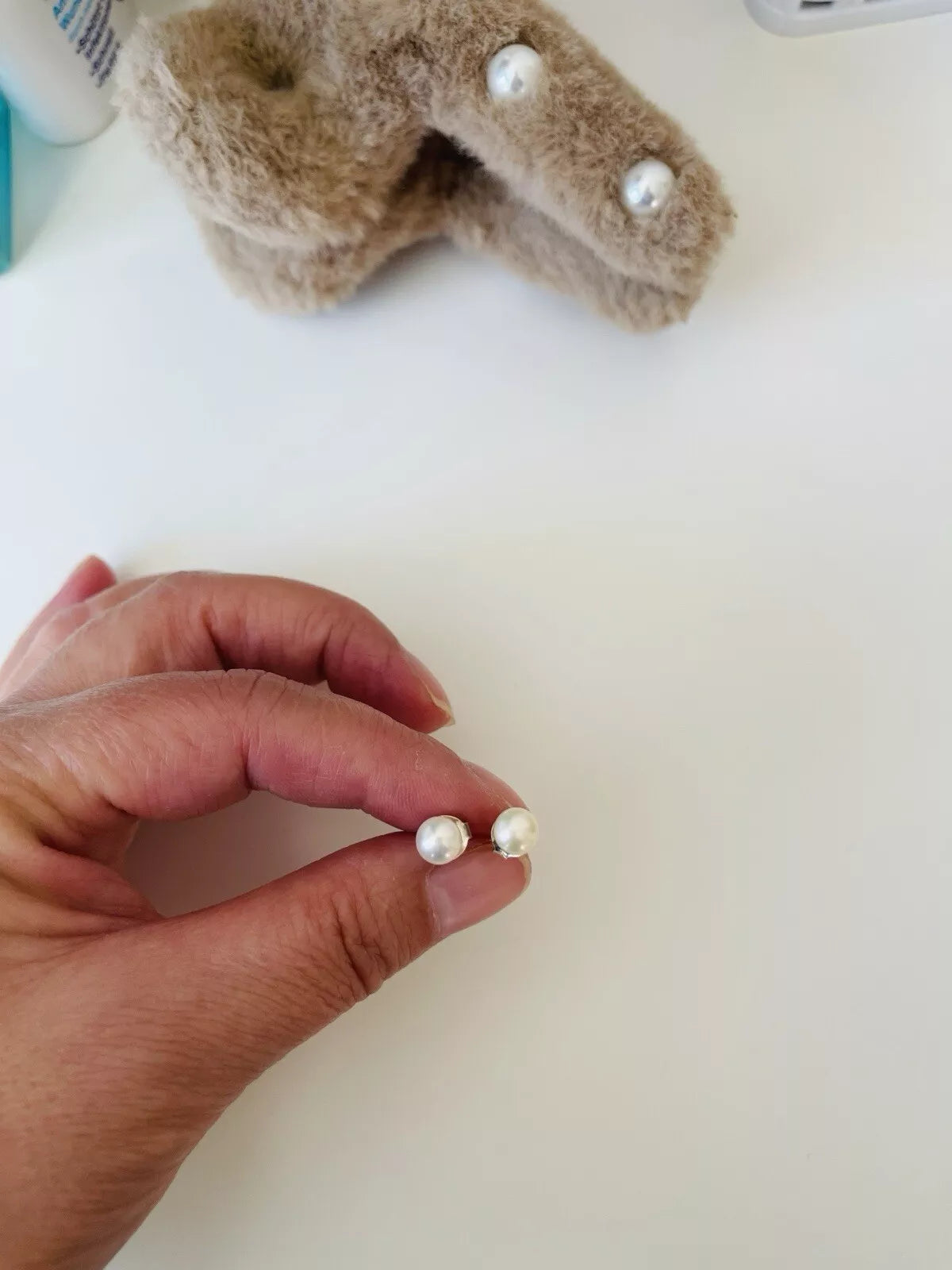 DUR Schmuck Ohrring Ohrstecker " Traumperle" 925er Sterlingsilber S1259