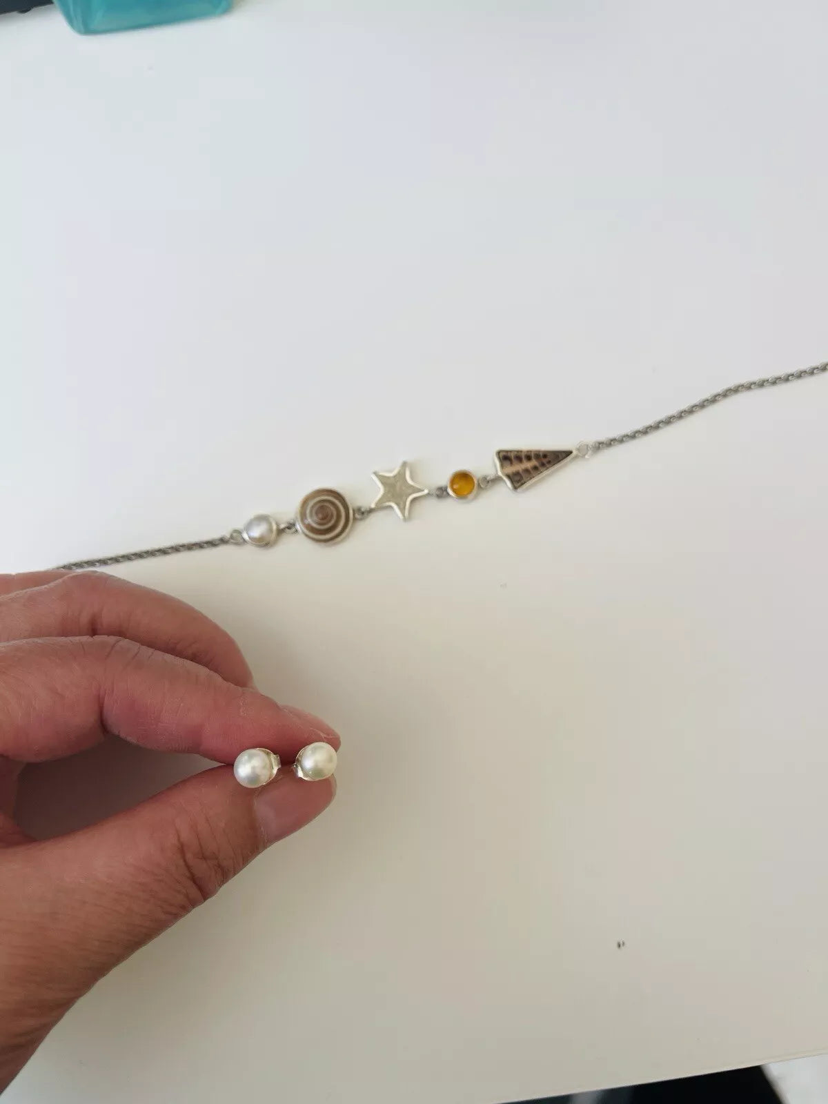 DUR Schmuck Ohrring Ohrstecker " Traumperle" 925er Sterlingsilber S1259